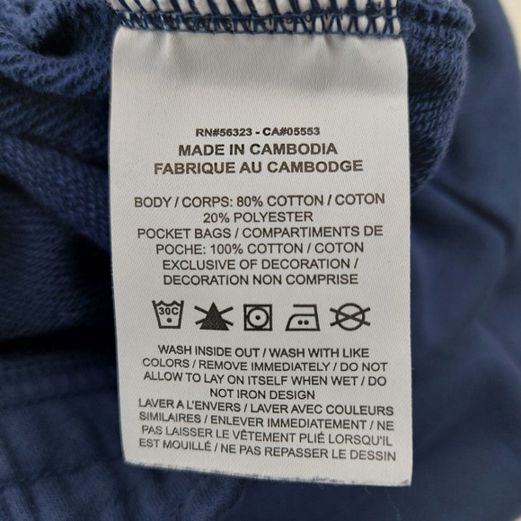 Nike Dance Trousers Womens 2XL Blue Loose Baggy Fleece Joggers Hip Hop Y2K‎ - Picture 11 of 12